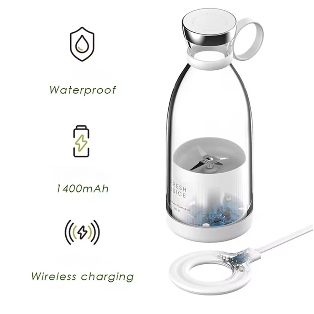 Fresh Juice Portable Mini Blender (380ml)