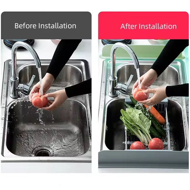 Silicone Sink Splash Guard – No More Wet Countertops!