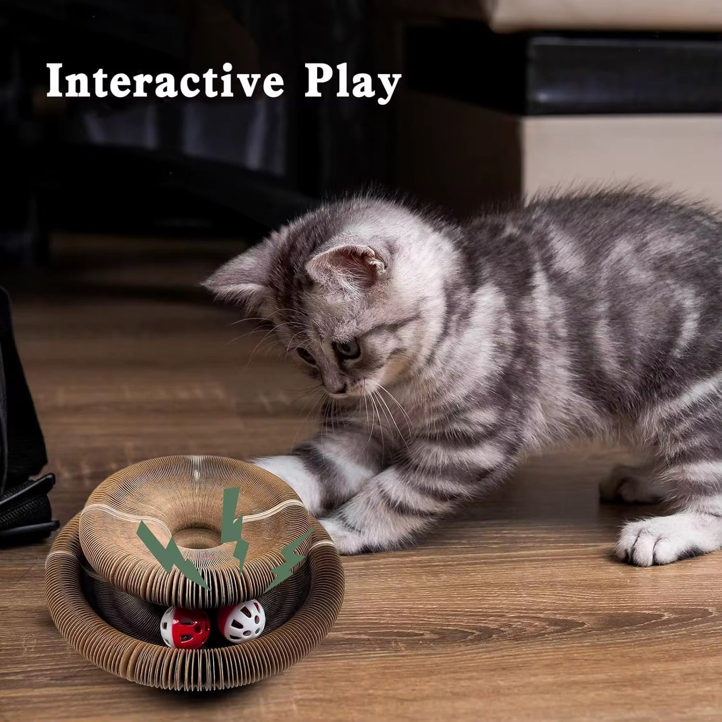 Foldable Magical Cat Scratch Toy – Shape-Shifting Fun for Your Feline! 🐱✨