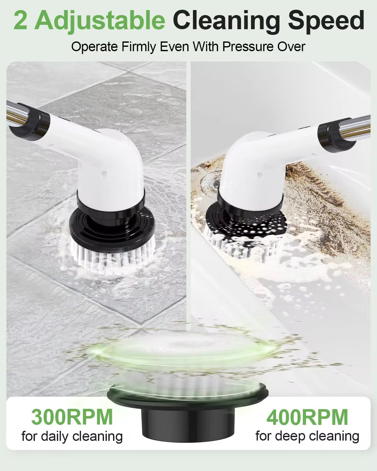 9-in-1 Electric Cleaning Brush – All-in-One Power Scrubber for Effortless Cleaning