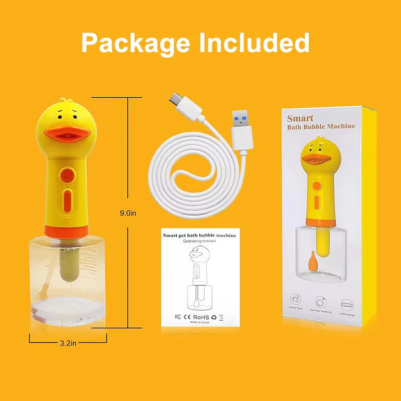 Automatic Pet Foam Dispenser – USB Rechargeable
