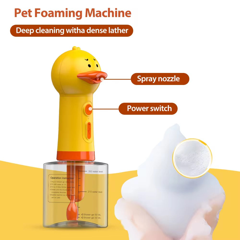 Automatic Pet Foam Dispenser – USB Rechargeable