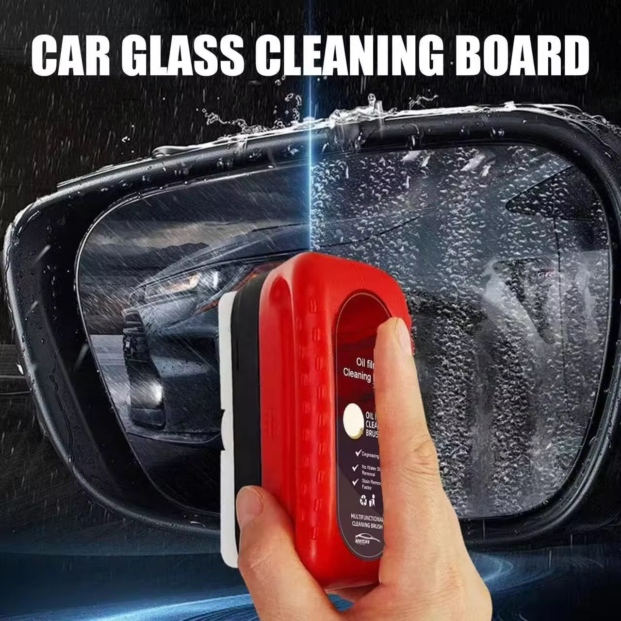 Car Windshield Cleaning Brush – Streak-Free Shine in Seconds 🚗✨