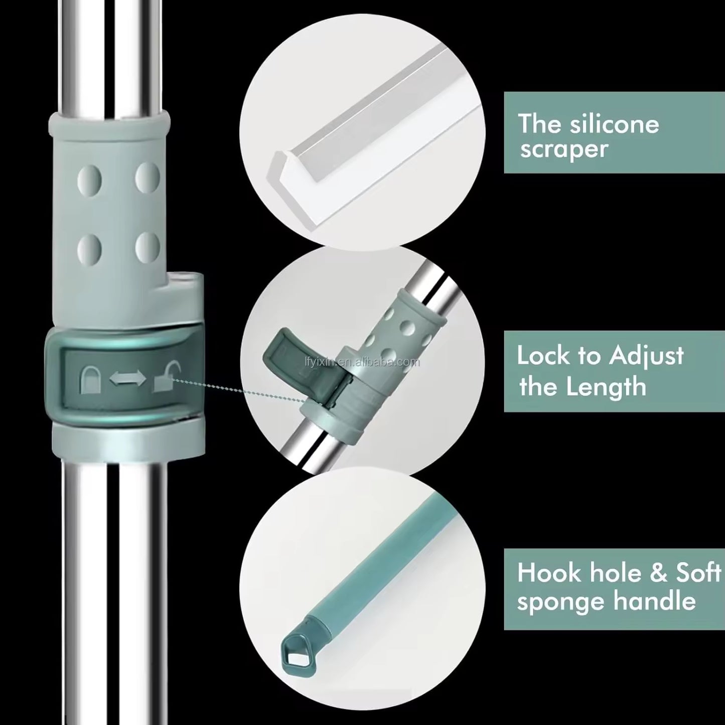 Multifunctional Magical Mop – 360° Cleaning Made Effortless