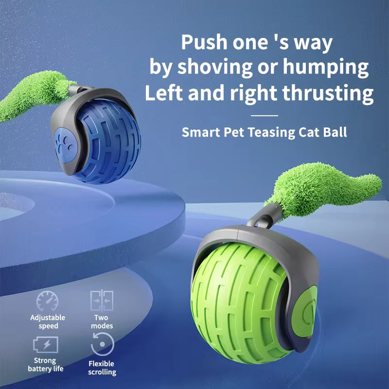 CAT Teaser Ball 2.0 – Interactive Motion Toy for Active Cats