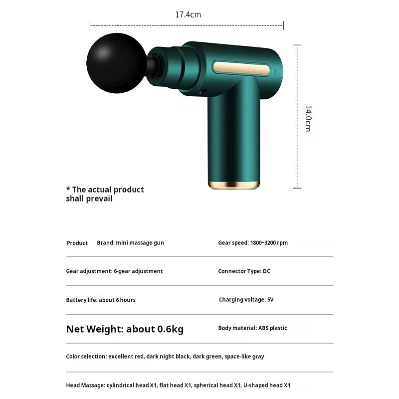 Mini Deep Tissue Massage Gun – Portable, Powerful, and Quiet Relief