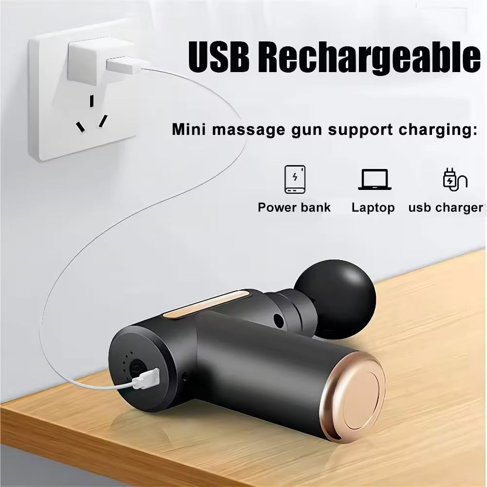 Mini Deep Tissue Massage Gun – Portable, Powerful, and Quiet Relief