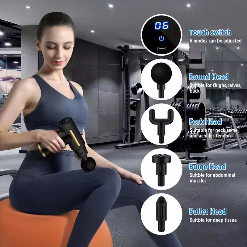 Mini Deep Tissue Massage Gun – Portable, Powerful, and Quiet Relief