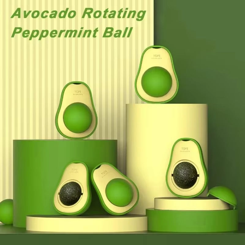 Avocado Catnip Wall Toy – Interactive Cat Treat Toy