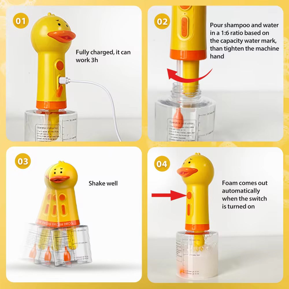 Automatic Pet Foam Dispenser – USB Rechargeable